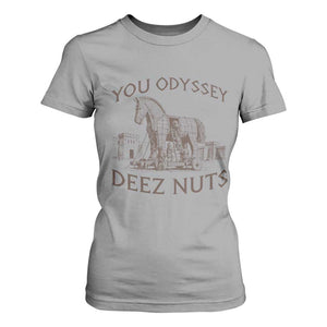 Funny You Odyssey Deez Nuts Trojan Horse T Shirt For Women Ancient Greek History Meme Humor Gift