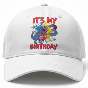 Dino Spider Its My 3rd Birthday Baseball Cap Dinosaur Gift For Boys