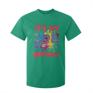 Dino Spider Its My 8th Birthday T Shirt For Kid Dinosaur Gift For Boys