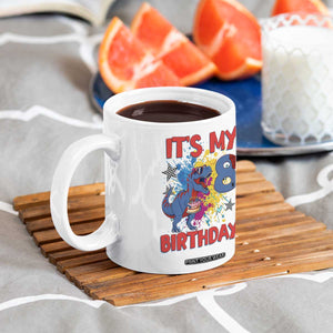 Dino Spider Its My 8th Birthday Coffee Mug Dinosaur Gift For Boys TS12 Print Your Wear
