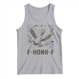 F Honk F Goose Lover Tank Top Funny Silly Chaotic Gift TS12 Athletic Heather Print Your Wear