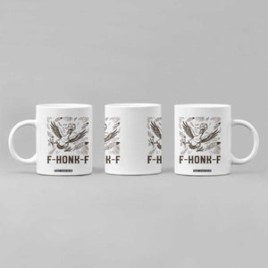 F Honk F Goose Lover Coffee Mug Funny Silly Chaotic Gift TS12 Print Your Wear