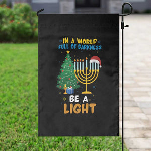 Be A Light Christmas Hanukkah Garden Flag Interfaith Family Gift TS12 Print Your Wear