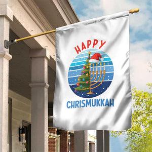 Happy Chrismukkah Garden Flag Menorah Candle Christmas Tree Holiday Jewish Gift TS12 Print Your Wear