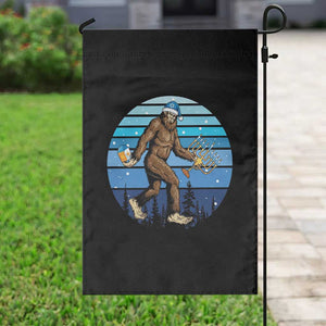 Funny Christmas Hanukkah Bigfoot Lover Garden Flag Jewish Holiday Gift TS12 Print Your Wear