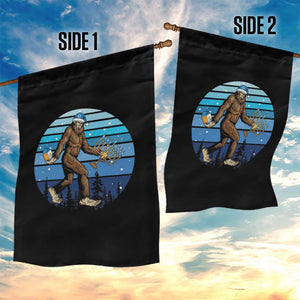 Funny Christmas Hanukkah Bigfoot Lover Garden Flag Jewish Holiday Gift TS12 Print Your Wear