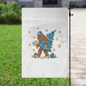 Funny Hanukkah Bigfoot Lover Jewish Holiday Gift Garden Flag TS12 Print Your Wear