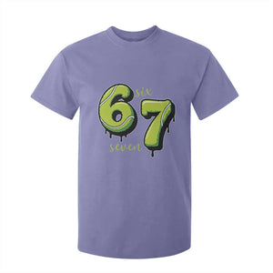 Six Seven Meme Tennis Lover T Shirt For Kid Gen Alpha Slang Gift TS12 Violet Print Your Wear