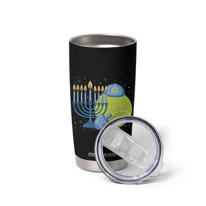 Jewish Tennis Player Hanukkah Tumbler Cup Funny Racquet Lover Gift TS12 Print Your Wear
