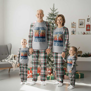 Retro Tennis Player Gift Plaid Pajama Set If You Wanted Soft Serve Gone For Ice Cream TS12 Christmas Plaid Print Your Wear