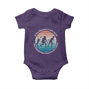 Sarcastic Tennis Girl Gift Baby Onesie If You Wanted Soft Serve Gone For Ice Cream TS12 Purple Print Your Wear