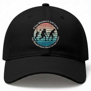 Sarcastic Tennis Girl Gift Baseball Cap If You Wanted Soft Serve Gone For Ice Cream TS12 Print Your Wear