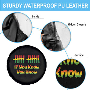 Funny Black History Six Seven Meme Spare Tire Cover If You Know You Know TS12 Print Your Wear