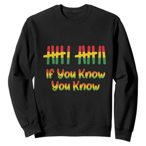 Funny Black History Six Seven Meme Sweatshirt If You Know You Know TS12 Black Print Your Wear
