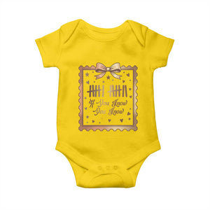 If You Know You Know Six Seven Meme Baby Onesie African American Gift TS12 Daisy Print Your Wear