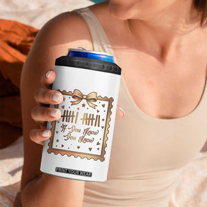 If You Know You Know Six Seven Meme 4 in 1 Can Cooler Tumbler African American Gift TS12 Print Your Wear