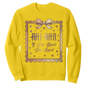 If You Know You Know Six Seven Meme Sweatshirt African American Gift TS12 Daisy Print Your Wear