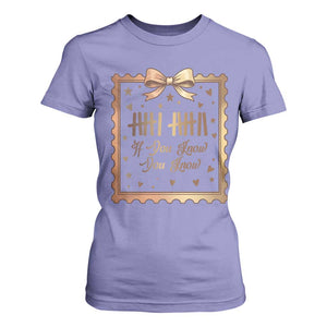 If You Know You Know Six Seven Meme T Shirt For Women African American Gift TS12 Violet Print Your Wear