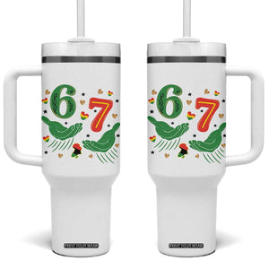 67 Meme Black History Month Tumbler With Handle African American Gift TS12 One Size: 40 oz White Print Your Wear