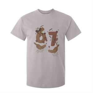 Funny Six Seven Meme T Shirt For Kid Black History Women Gift TS12 Ice Gray Print Your Wear