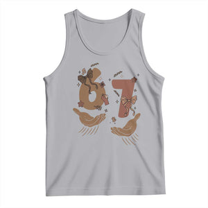 Funny Six Seven Meme Tank Top Black History Women Gift TS12 Athletic Heather Print Your Wear