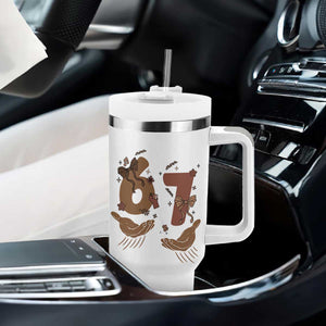 Funny Six Seven Meme Tumbler With Handle Black History Women Gift TS12 Print Your Wear
