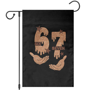 Funny Six Seven Meme Garden Flag Melanin Black History Month Gift TS12 Black Print Your Wear