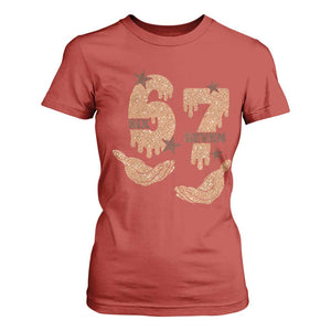Funny Six Seven Meme T Shirt For Women Melanin Black History Month Gift TS12 Red Print Your Wear