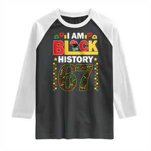 67 Meme Black History Month Raglan Shirt African American Pride TS12 Black White Print Your Wear