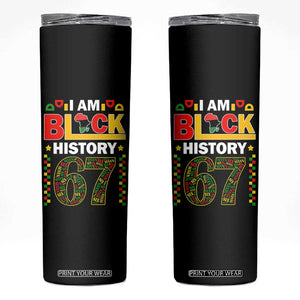 67 Meme Black History Month Skinny Tumbler African American Pride TS12 Black Print Your Wear