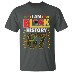 67 Meme Black History Month T Shirt African American Pride TS12 Dark Heather Print Your Wear