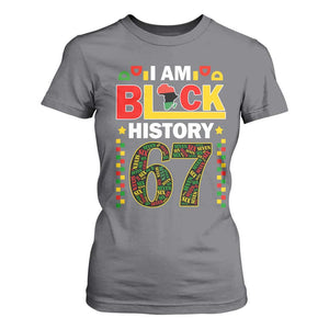 67 Meme Black History Month T Shirt For Women African American Pride TS12 Charcoal Print Your Wear
