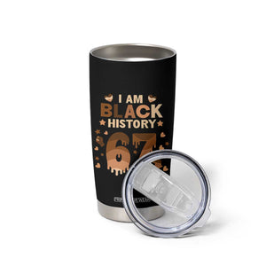 Funny Melanin Six Seven Meme Tumbler Cup African American Gift TS12 Print Your Wear