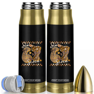 Funny African American Melanin Gift Bullet Tumbler Six Seven Meme TS12 Black Print Your Wear