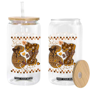 Funny African American Melanin Gift Glass Can Six Seven Meme TS12 Print Your Wear
