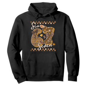 Funny African American Melanin Gift Hoodie Six Seven Meme TS12 Black Print Your Wear