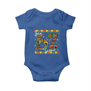 Funny Six Seven Meme Baby Onesie Pan African Culture Gift TS12 Royal Blue Print Your Wear