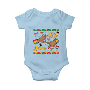 Funny 67 Meme Black History Month Baby Onesie Gen Z Alpha Gift TS12 Light Blue Print Your Wear