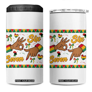 Funny 67 Meme Black History Month 4 in 1 Can Cooler Tumbler Gen Z Alpha Gift TS12 One Size: 16 oz White Print Your Wear