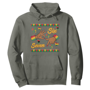 Funny 67 Meme Black History Month Hoodie Gen Z Alpha Gift TS12 Military Green Print Your Wear