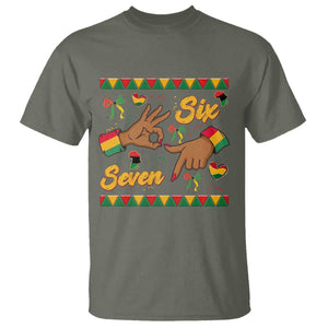 Funny 67 Meme Black History Month T Shirt Gen Z Alpha Gift TS12 Military Green Print Your Wear