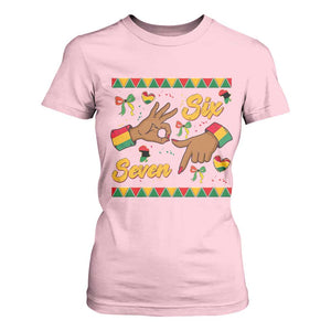 Funny 67 Meme Black History Month T Shirt For Women Gen Z Alpha Gift TS12 Light Pink Print Your Wear