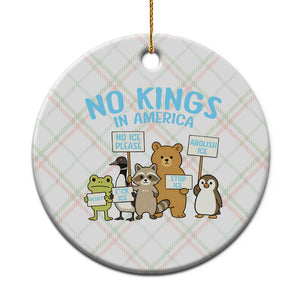 Funny Protest Animals Abolish Ice Ceramic Ornament Minneapolis USA Support Gift TS12 1pc Christmas Plaid Print Your Wear