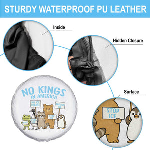 Funny Protest Animals Abolish Ice Spare Tire Cover Minneapolis USA Support Gift TS12 Print Your Wear