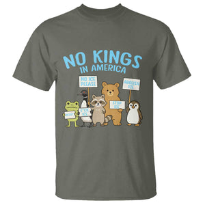 Funny Protest Animals Abolish Ice T Shirt Minneapolis USA Support Gift TS12 Military Green Print Your Wear