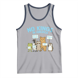 Funny Protest Animals Abolish Ice Tank Top Minneapolis USA Support Gift TS12 Athletic Heather Navy Print Your Wear