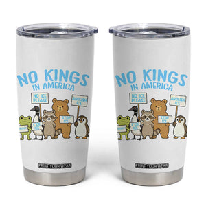 Funny Protest Animals Abolish Ice Tumbler Cup Minneapolis USA Support Gift TS12 White Print Your Wear