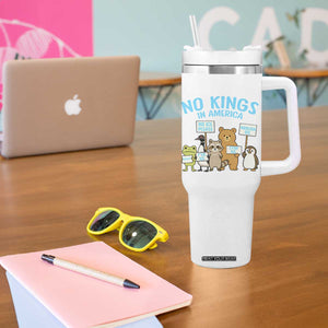 Funny Protest Animals Abolish Ice Tumbler With Handle Minneapolis USA Support Gift TS12 Print Your Wear