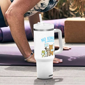 Funny Protest Animals Abolish Ice Tumbler With Handle Minneapolis USA Support Gift TS12 Print Your Wear