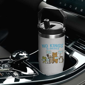 Funny Protest Animals Abolish Ice Flip Straw Tumbler Minneapolis USA Support Gift TS12 Print Your Wear